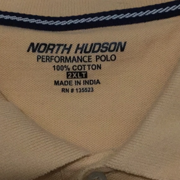 Men’s 2XL North Hudson Polo - Picture 2 of 4